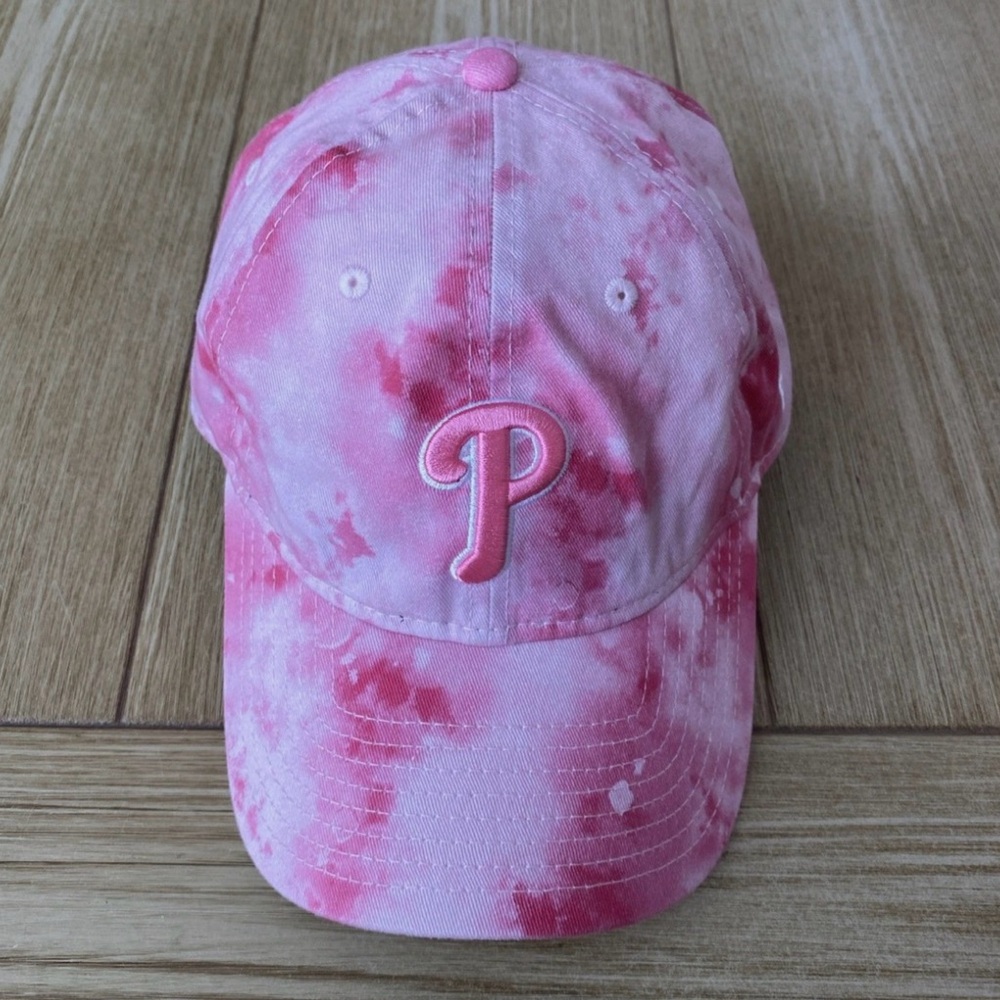 Pink Tie-Dye Women's Baseball Cap